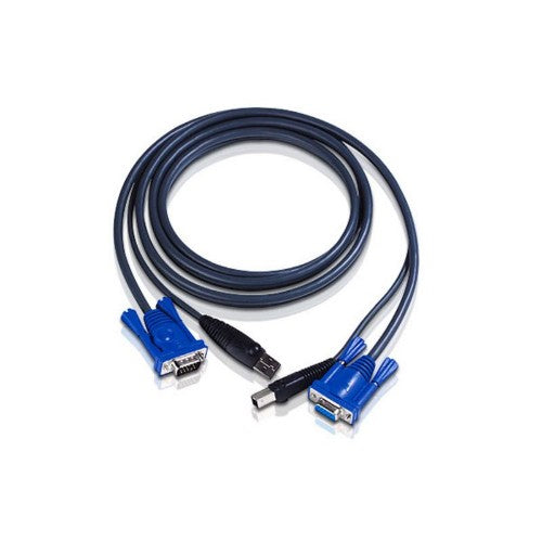 ATEN USB KVM cable Black 3 m
