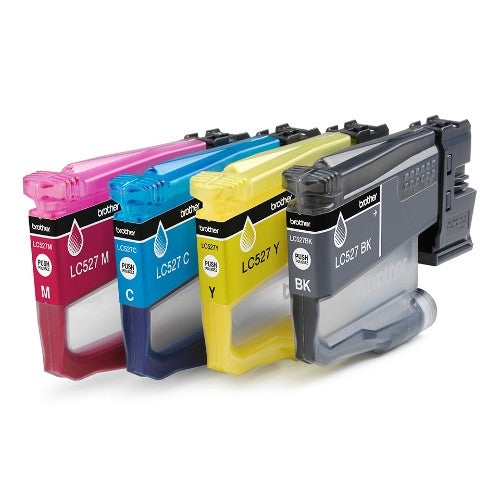 Brother LC-527VAL Ink cartridge multi pack Bk,C,M,Y 1200pg + 3x900 pg Pack=4 for Brother MFC-J 4350