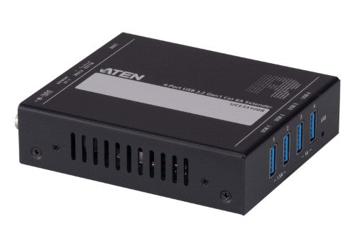 ATEN UCE33100 network extender Network transmitter & receiver Black