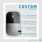 HP Z3700 Blue Wireless Mouse