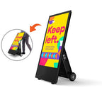 Allsee Technologies HOAB43HD8 Signage Display Digital A-board 109.2 cm (43") Wi-Fi 1500 cd/m² Black Built-in processor Android 7.1 24/7