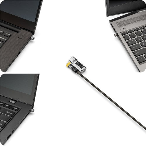 Kensington ClickSafe Universal Combination Laptop Lock – Master Coded