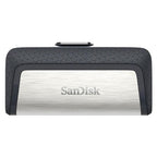 SanDisk 173338 USB flash drive 64 GB USB Type-A / USB Type-C Black, Silver