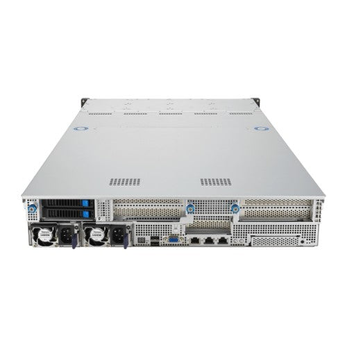ASUS RS521A-E12-RS24U Socket SP5 Rack (2U) Black, Silver