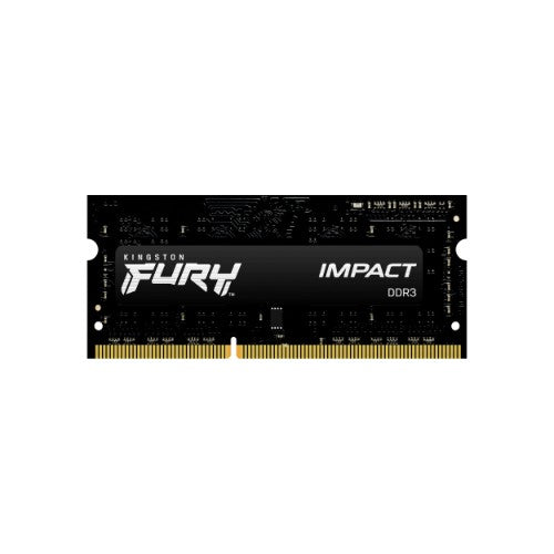 Kingston Technology FURY Impact memory module 8 GB 1 x 8 GB DDR3L 204-pin SO-DIMM