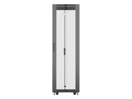 Vertiv VR3100SP rack cabinet 42U Freestanding rack Black, Transparent