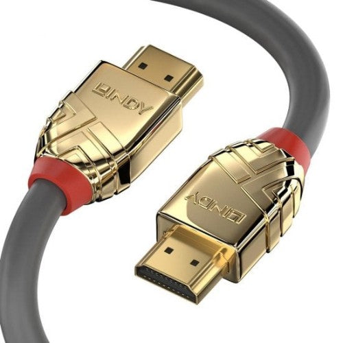 Lindy 3m High Speed HDMI Cable, Gold Line