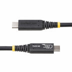 StarTech.com 3ft (1m) USB4 Cable 40Gbps, 240W (5A) Power Delivery, 8K 120Hz / 4K 240Hz DP Alt Mode, USB-IF Certified USB-C Cable - Thunderbolt Compatible