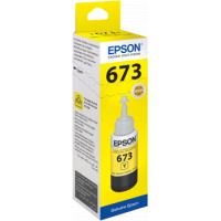 Epson C13T67344A/T6734 Ink bottle yellow, 1.8K pages 70ml for Epson L 800