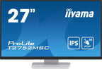 iiyama ProLite 27” Optical Bonded PCAP 10pt touchscreen monitor with IPS panel technology, edge-to-edge glass design and anti-fingerprint coating