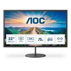 AOC V4 Q32V4 computer monitor 80 cm (31.5") 2560 x 1440 pixels 2K Ultra HD LED Black