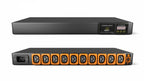 Vertiv UI10016L power distribution unit (PDU) 10 AC outlet(s) 1U Black