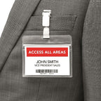 Brother DK22251 DirectLabel Etikettes red / black on white 62 mm x 15,24 m for Brother P-Touch QL 800