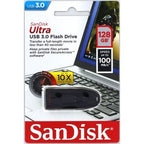 SanDisk 124109 USB flash drive 128 GB USB Type-A 3.2 Gen 1 (3.1 Gen 1) Black