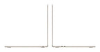 Apple MacBook Air 15-inch : M3 chip with 8-core CPU and 10-core GPU, 16GB, 256GB SSD - Starlight