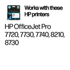 HP F6U13AE/953 Ink cartridge magenta, 630 pages 9ml for HP OfficeJet Pro 7700/8210/8710