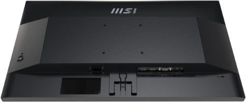 MSI Pro MP245G 24 Inch Monitor, FHD (1920 x 1080), 100Hz, IPS, 1ms, 1x HDMI 1.4b, 1x DP 1.2a output, 1x D-Sub(VGA), Built-in Speakers, Anti-Glare, Anti-Flicker, Less Blue light, TÜV Certified, VESA, Kensington, Black