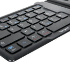 Targus AKF003FR keyboard Universal Bluetooth AZERTY French Black