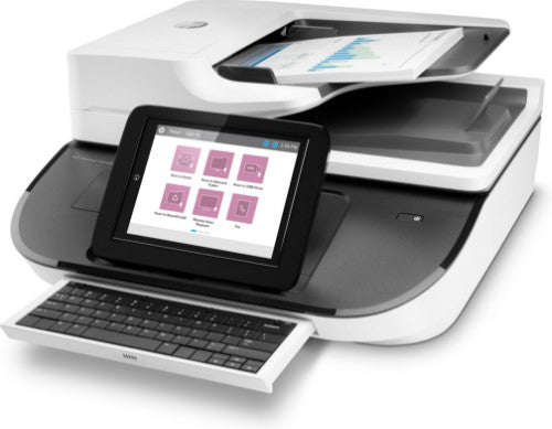 HP Flow 8500 fn2 Flatbed & ADF scanner 600 x 600 DPI