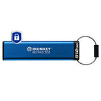 Kingston Technology IronKey 512GB Keypad 200, FIPS 140-3 Lvl 3 AES-256 Encrypted