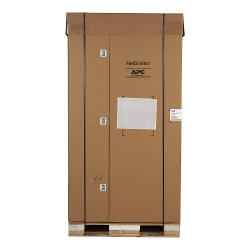 APC NetShelter SX, Server Rack Enclosure, 42U, Shock Packaging, 2000 lbs, Black, 1991H x 600W x 1070D mm