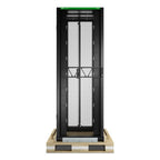 APC NetShelter SX, Server Rack Enclosure Gen 2, Shock Packaging, 2500 lbs, Black, 42U x 750W x 1200D