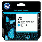 HP C9404A/70 Printhead black matt + cyan 130ml for HP DesignJet Z 2100/5200/5400/PhotoSmart B 9180