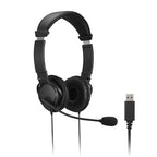Kensington Classic USB-A Headset with Mic and Volume Control