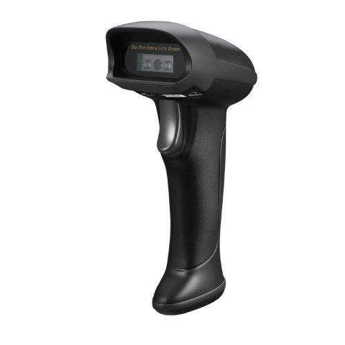 Adesso NuScan 2500CR - Wireless Spill Resistant Antimicrobial CCD Barcode Scanner with Charging Cradle