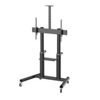 Tripp Lite DMCS70120AMUL Safe-IT Heavy-Duty Rolling Cart for 70" to 120" Displays, UL Certified, Antimicrobial Protection