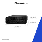HP Z2 Mini G1i Intel Core Ultra 9 285K 64 GB DDR5-SDRAM 1 TB SSD NVIDIA RTX 4000 Ada Windows 11 Pro Mini PC Workstation AI Workstation, AI PC Black