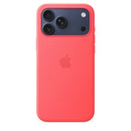 Apple iPhone 17 Pro Max Silicone Case with MagSafe – Bright Guava
