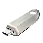 SanDisk Ultra Luxe USB flash drive 1 TB USB Type-C 3.2 Gen 1 (3.1 Gen 1) Stainless steel