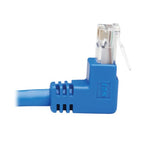 Tripp Lite N204-015-BL-UP Up-Angle Cat6 Gigabit Molded UTP Ethernet Cable (RJ45 Right-Angle Up M to RJ45 M), Blue, 15 ft. (4.57 m)