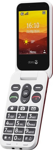 Doro Leva L30 7.11 cm (2.8") 142.7 g Red, White Feature phone