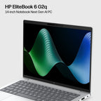 HP EliteBook 6 G2q 14 Next Gen AI Copilot+ PC Snapdragon X2P-64-100 Laptop 35.6 cm (14") WUXGA 32 GB LPDDR5x-SDRAM 512 GB SSD Wi-Fi 7 (802.11be) Windows 11 Pro Silver