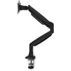 StarTech.com Desk Mount Monitor Arm - Heavy Duty Ergonomic VESA Monitor Arm - Single 32" (19.8lb/9kg) Display - Full Motion, Height Adjustable, Articulating - Aluminum - C-Clamp/Grommet- Black
