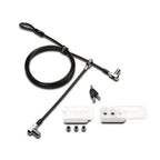 Kensington Universal 3-in-1 Keyed Cable Lock with Twin Lockheads