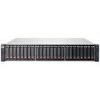 HPE MSA 1040 disk array Rack (2U) Black, Stainless steel