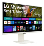 LG 32SR83U-W computer monitor 80 cm (31.5") 3840 x 2160 pixels 4K Ultra HD White