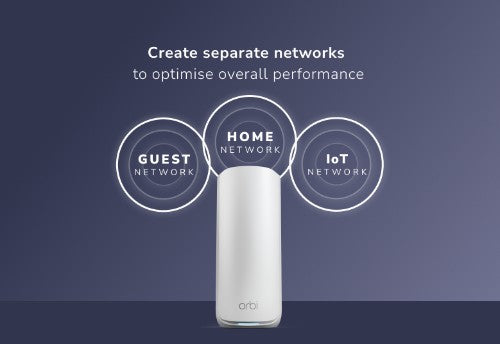 NETGEAR RBE873 Tri-band (2.4 GHz / 5 GHz / 6 GHz) White 5 Internal