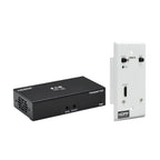 Tripp Lite B127A-1A1-BHFH HDMI over Cat6 Extender Kit, Box Transmitter/Wall Plate Receiver, 4K 60 Hz, 4:4:4, IR, PoC, HDR, HDCP 2.2, 230 ft., TAA
