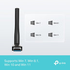 TP-Link UB500 Plus interface cards/adapter Bluetooth