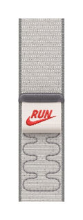 Apple Nike Sport Loop Band Grey Nylon, Recycled polyester, Spandex