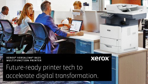 Xerox VersaLink B625 A4 61ppm Duplex Copy/Print/Scan/Fax PS3 PCL5e/6 2 Trays 650 Sheets