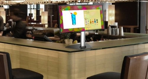 Allmounts AS03S signage display mount 68.6 cm (27") Black, Steel