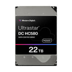 Western Digital Ultrastar DC HC580 internal hard drive 22 TB 7200 RPM 512 MB 3.5" SAS