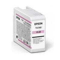 Epson C13T47A60N/T47A6 Ink cartridge light magenta 50ml for Epson SC-P 900