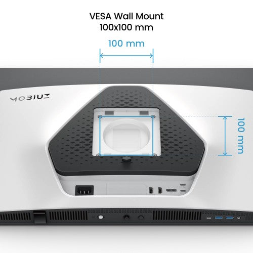 BenQ EX321UZ computer monitor 80 cm (31.5") 3840 x 2160 pixels 4K Ultra HD OLED White