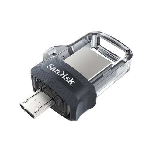 SanDisk 173384 USB flash drive 32 GB USB Type-A / Micro-USB Black, Transparent